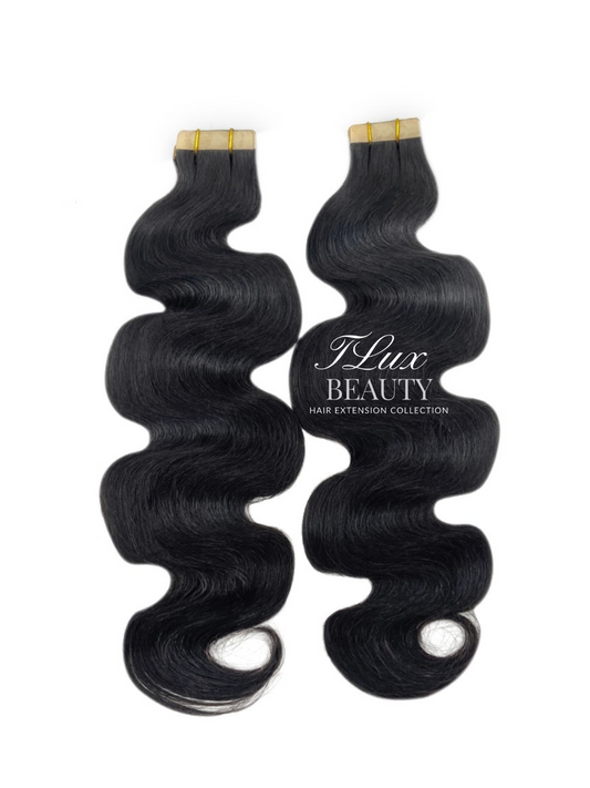 Virgin Body Wave Tape In Extensions