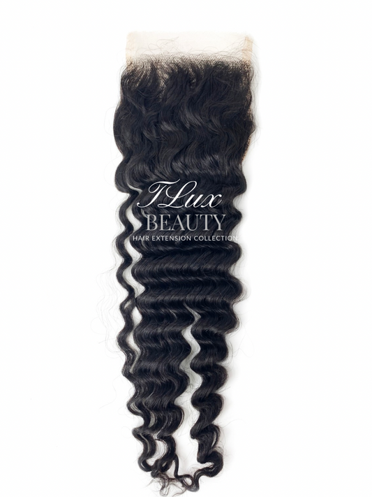 Virgin Deep Wave 5x5 HD Lace Closure